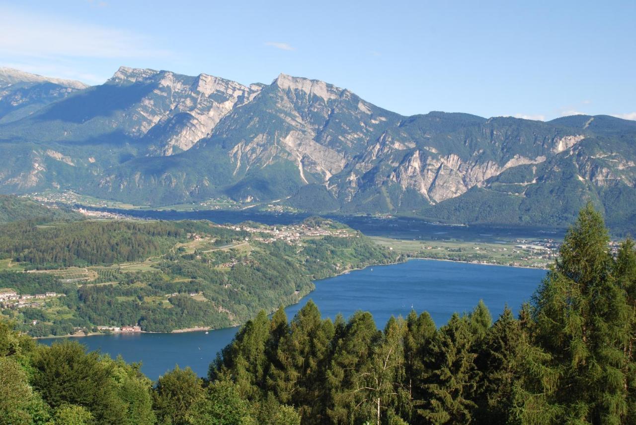 Camera De Le Rondole, Maso Postel - 500 Mt Strada Sterrata Pergine Valsugana Exterior foto