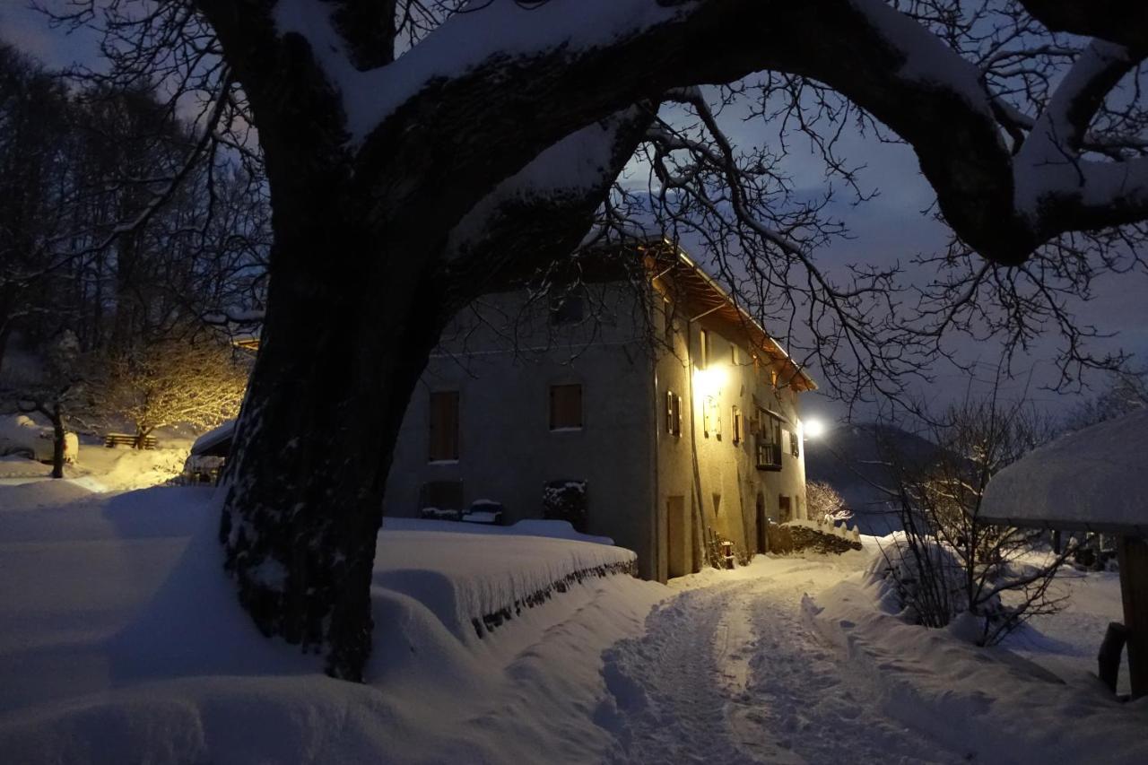 Camera De Le Rondole, Maso Postel - 500 Mt Strada Sterrata Pergine Valsugana Exterior foto